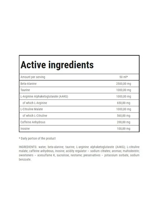 Trec Nutrition Предтренировочный комплекс BOOGIEMAN 100мл Тропик, 100 мл, 6 шт, фото 2