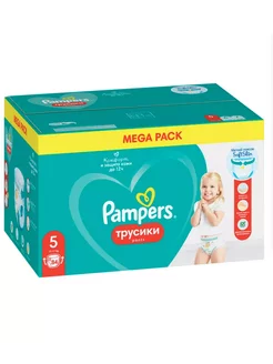 Подгузники-трусики PAMPERS Pants Mega Junior