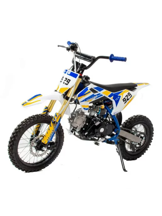 Motoland Питбайк 125 TCX125 E 14 12 зеленый, синий, фото 2