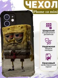 Чехол на iPhone 12 mini прозрачный