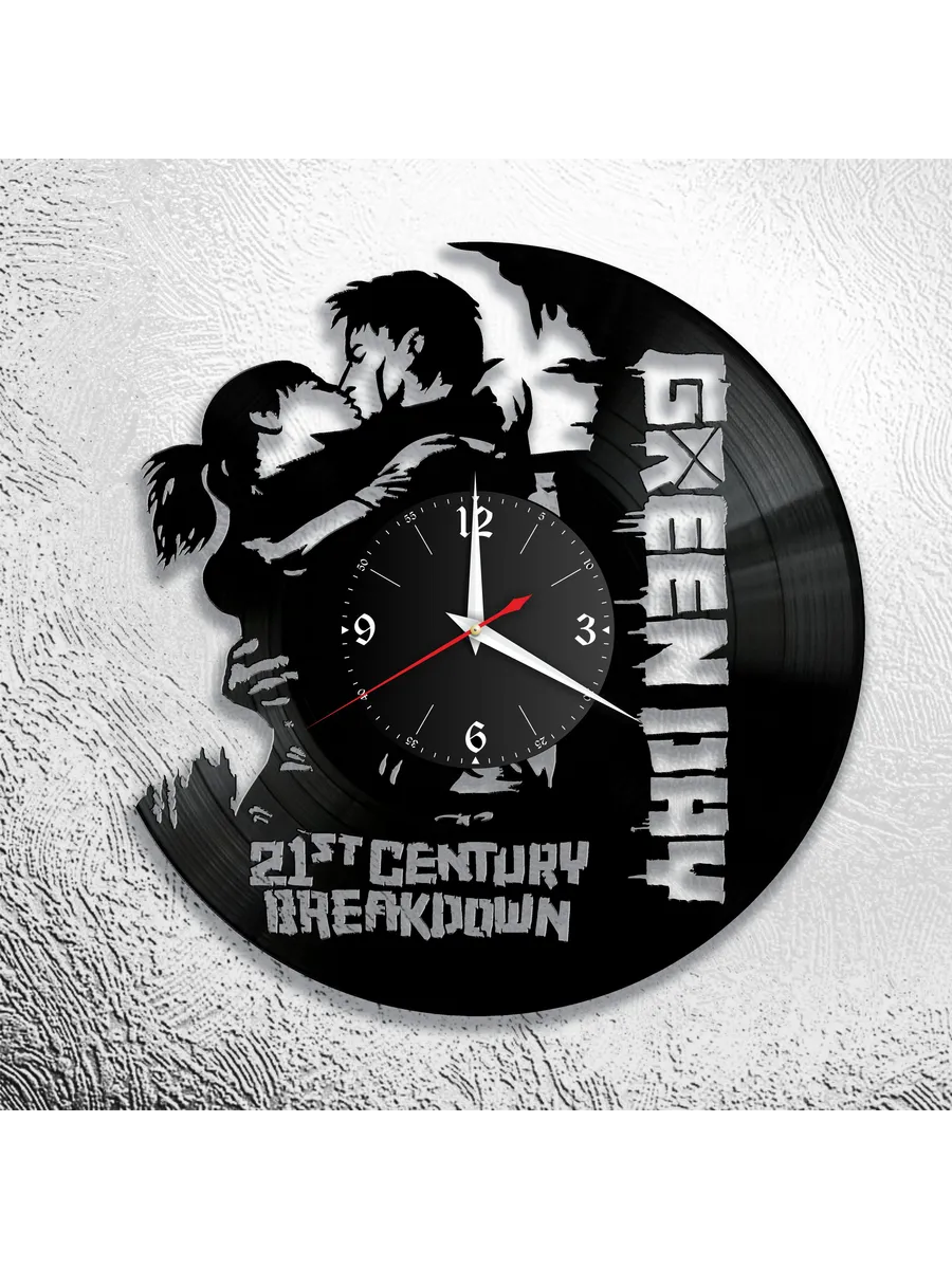 Настенные часы с группой Green Day, Грин дэй
