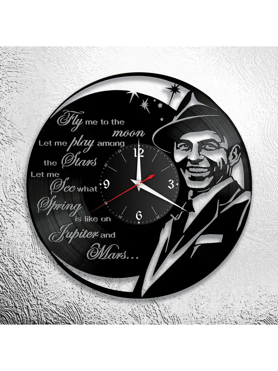 Настенные часы с Фрэнком Синатра, Frank Sinatra