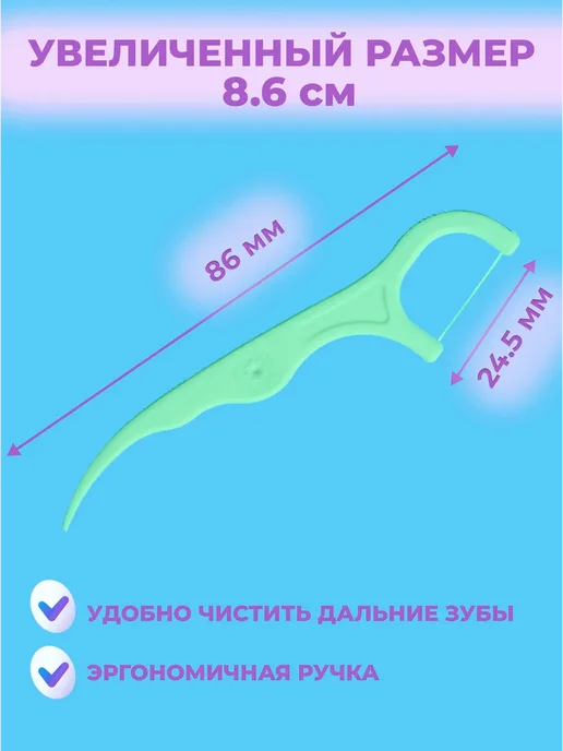 OLANSCARE Зубные нити (флоссеры), вариант, фото 2