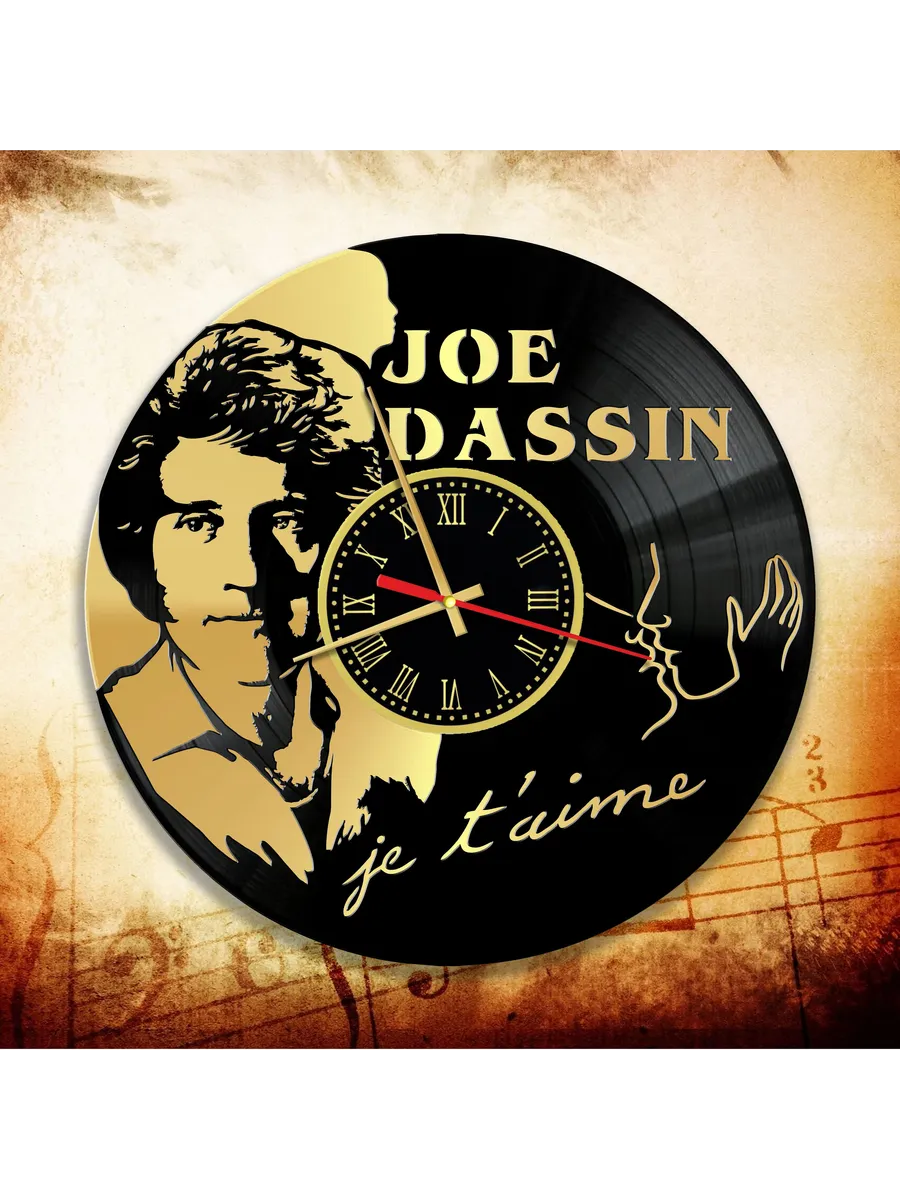 Настенные часы с Джо Дассеном, Joe Dassin