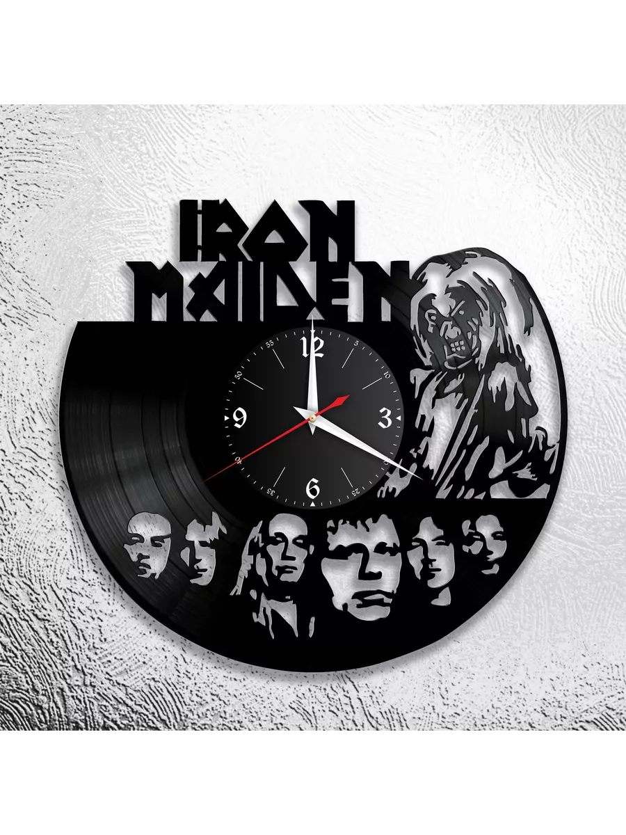 Настенные часы с группой Iron Maiden, Айрон Мэйден