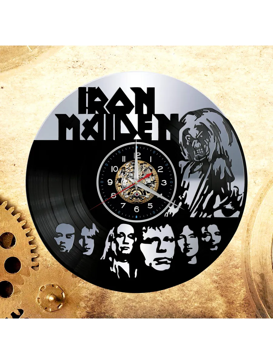 Настенные часы с группой Iron Maiden, Айрон Мэйден