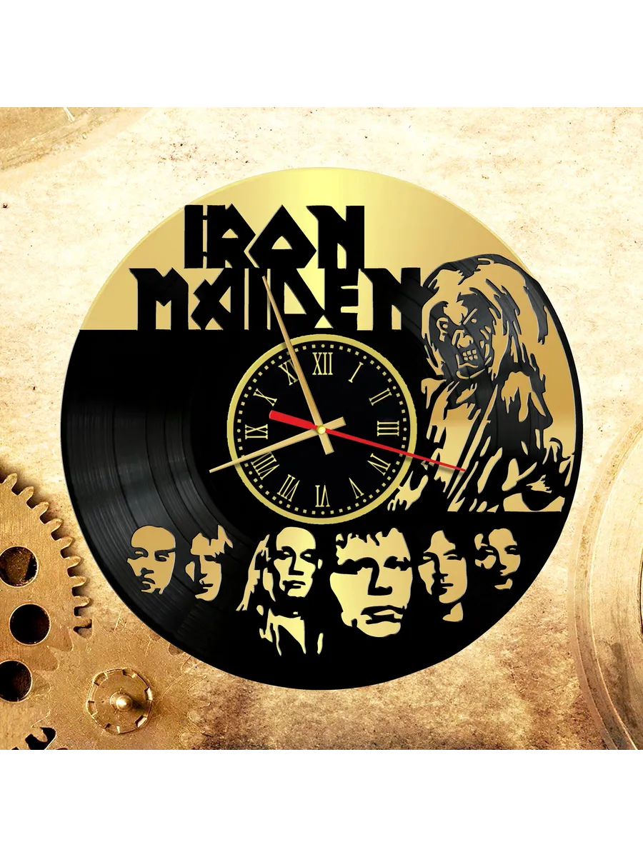 Настенные часы с группой Iron Maiden, Айрон Мэйден
