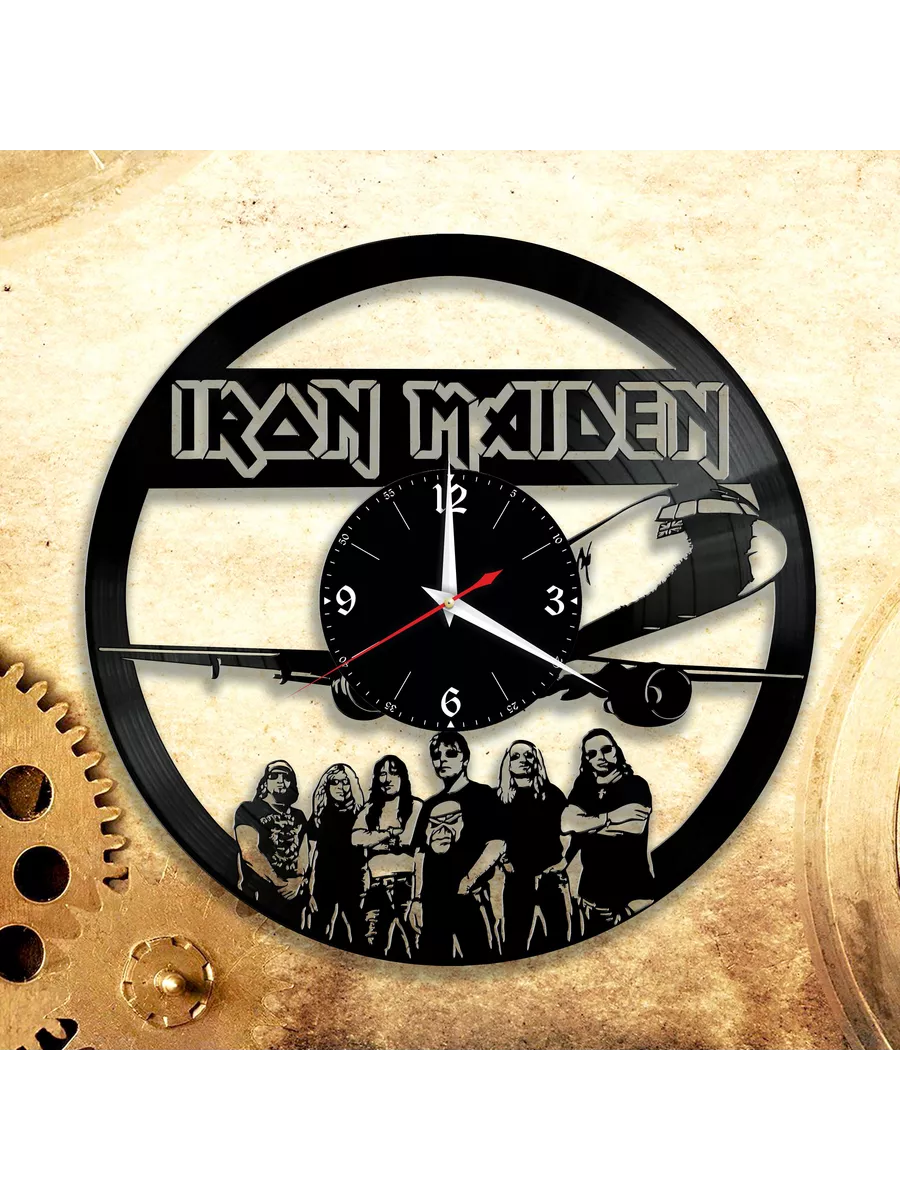 Настенные часы с группой Iron Maiden, Айрон Мэйден