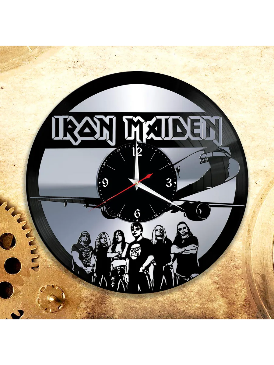 Настенные часы с группой Iron Maiden, Айрон Мэйден