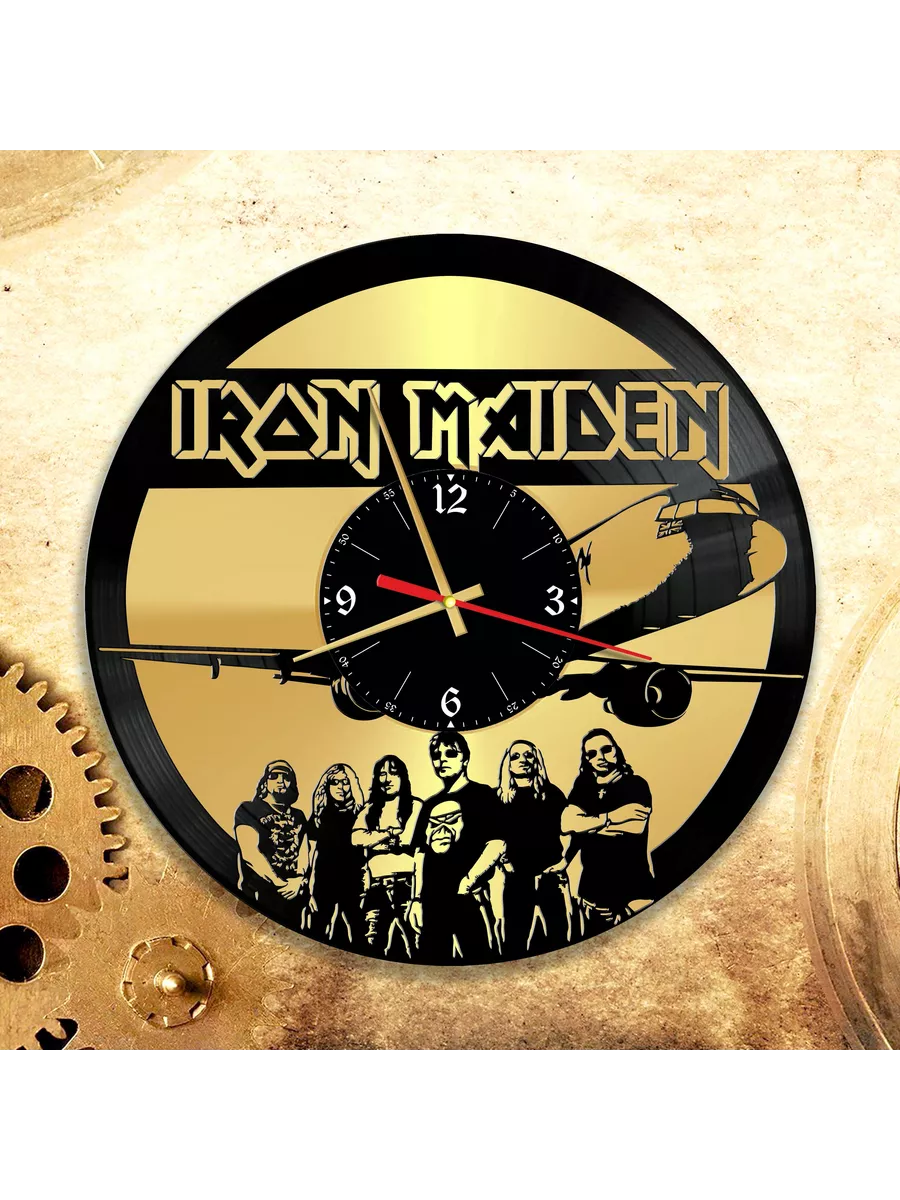 Настенные часы с группой Iron Maiden, Айрон Мэйден