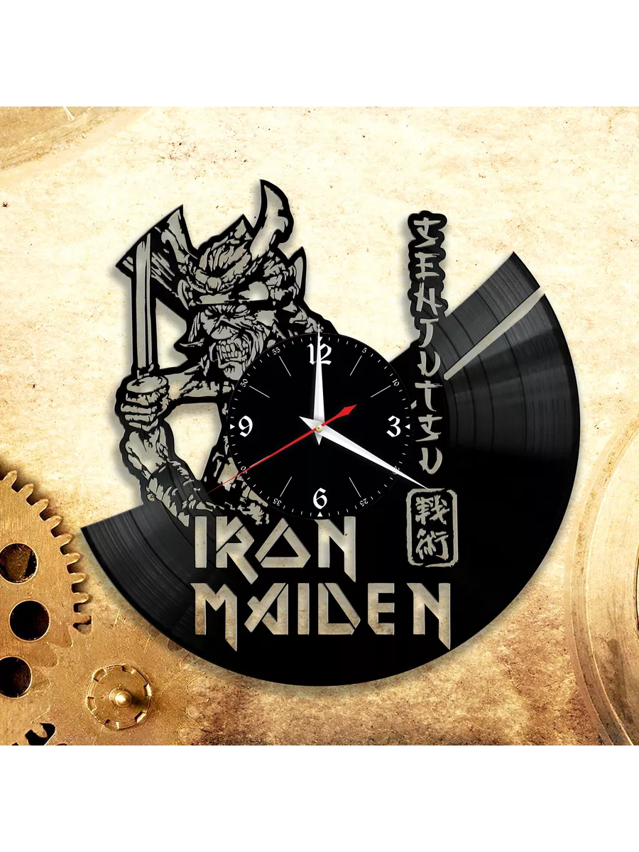 Настенные часы с группой Iron Maiden, Айрон Мэйден