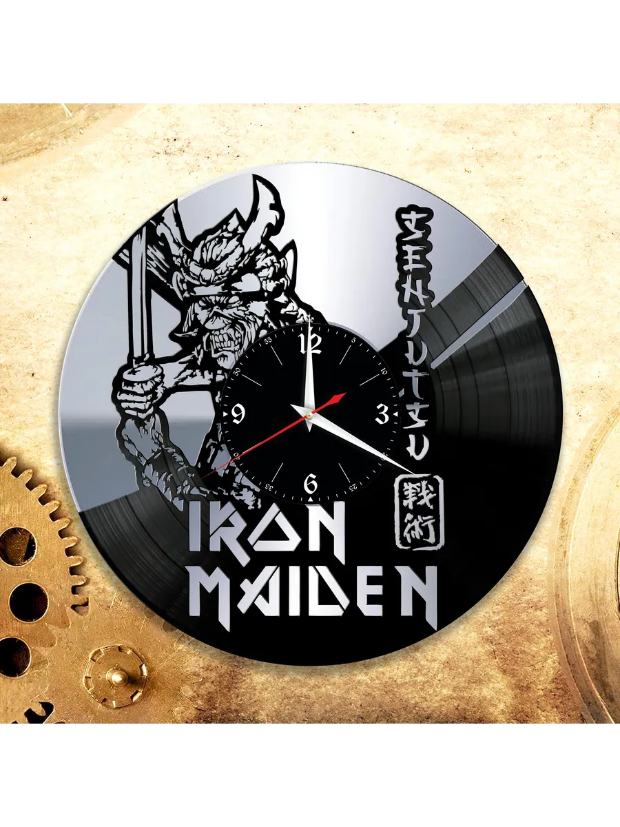 Настенные часы с группой Iron Maiden, Айрон Мэйден