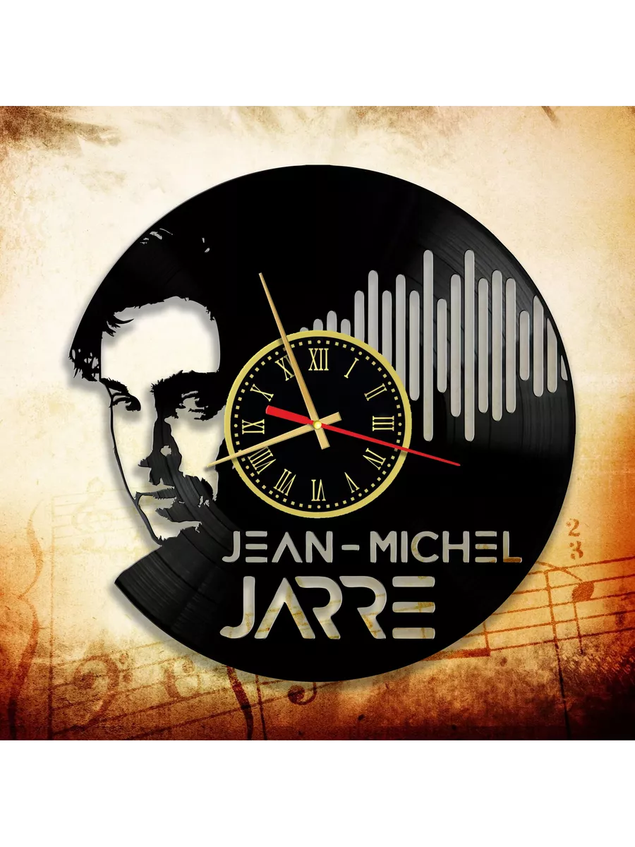 Настенные часы с Jean-Michel Jarre, Жан-Мишель Жарр