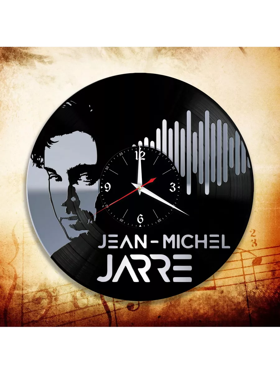 Настенные часы с Jean-Michel Jarre, Жан-Мишель Жарр