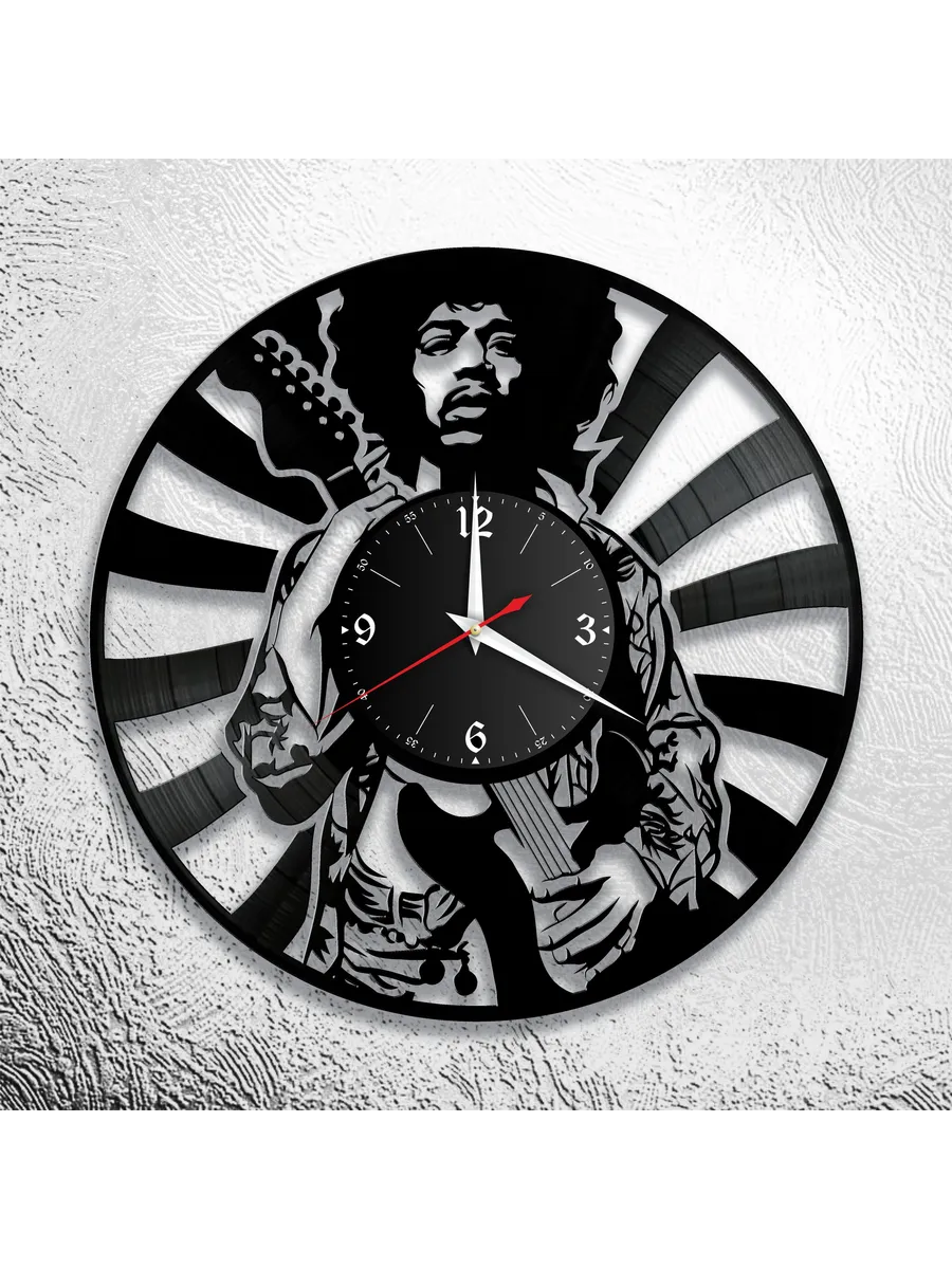 Настенные часы с Джимми Хендриксом, Jimi Hendrix