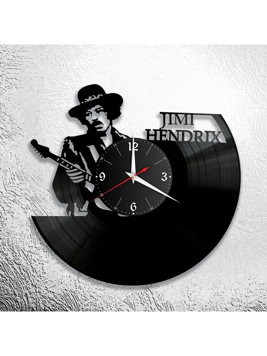 Настенные часы с Джимми Хендриксом, Jimi Hendrix