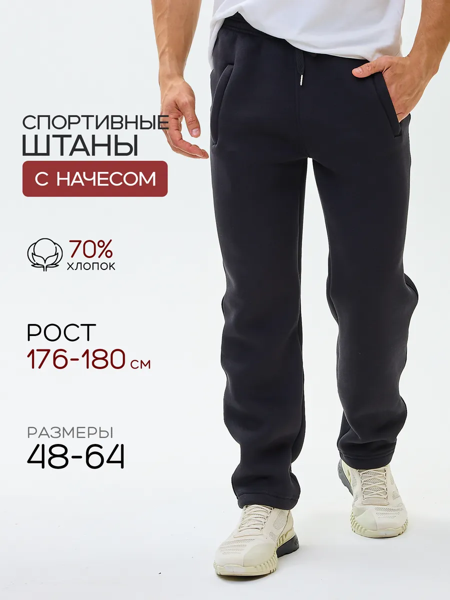 Спортивные штаны прямые с...