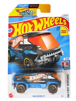 Машинка металлическая коллекционная модель Baja Bison Hot Wheels 264902502 купить за 436 ₽ в интернет-магазине Wildberries