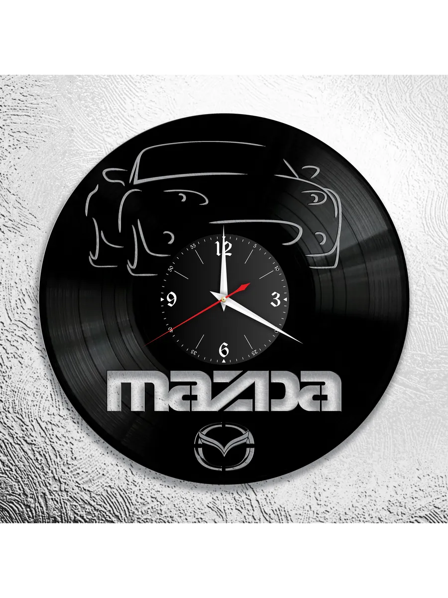 Настенные часы с изображением Mazda, Мазда