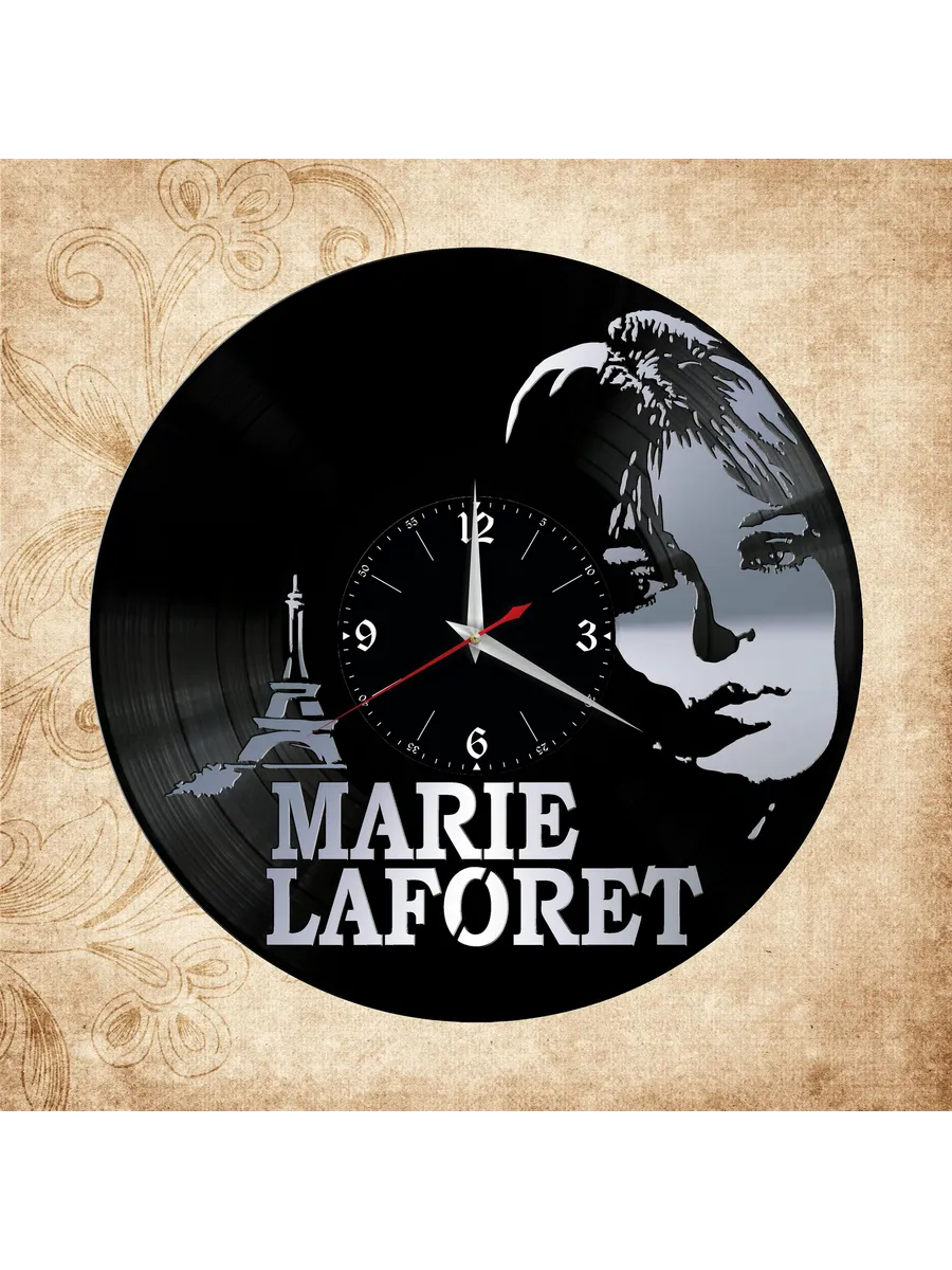 Настенные часы с Мари Лафоре, Marie Laforet