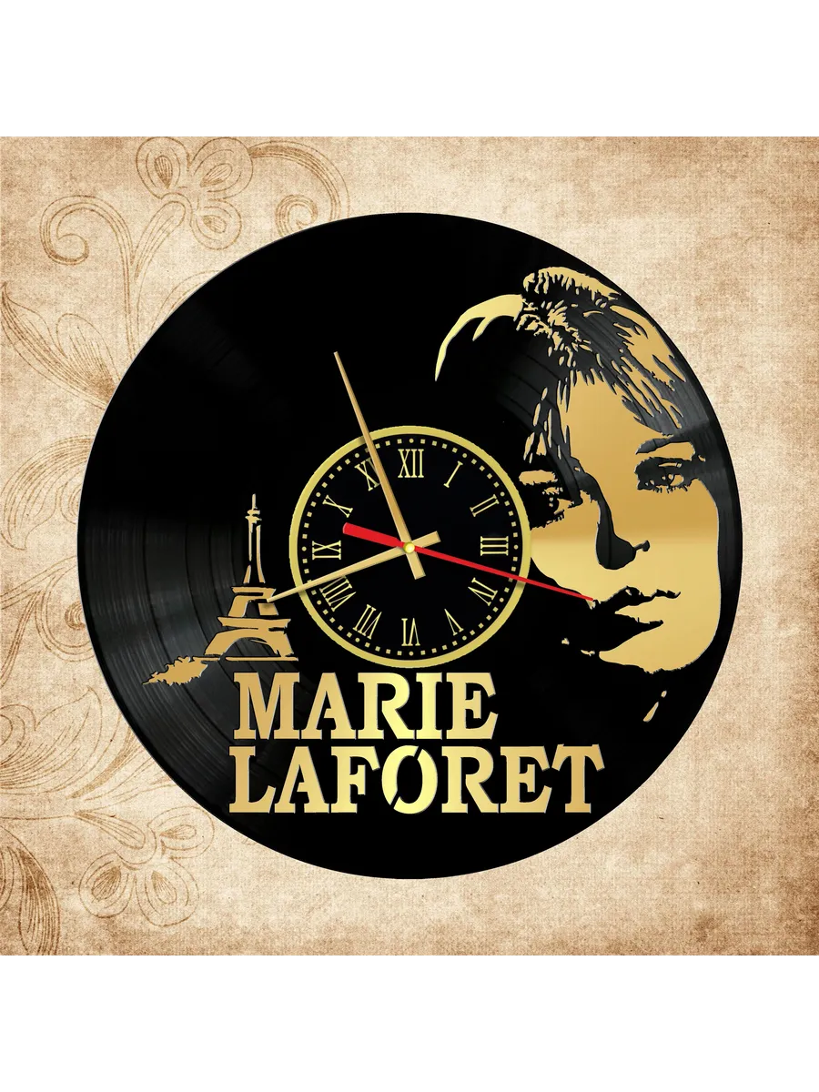 Настенные часы с Мари Лафоре, Marie Laforet