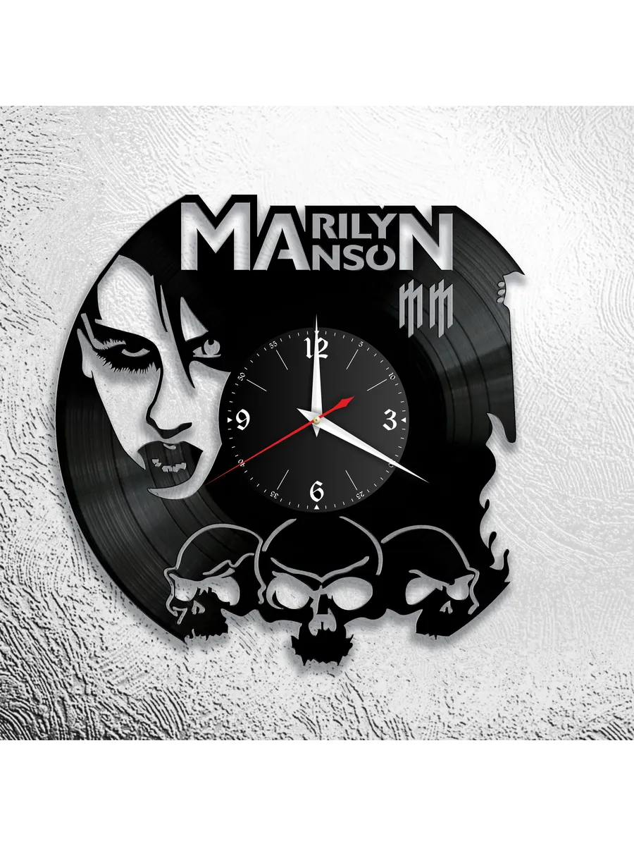 Настенные часы с Marilyn Manson, Мэрилин Мэнсон