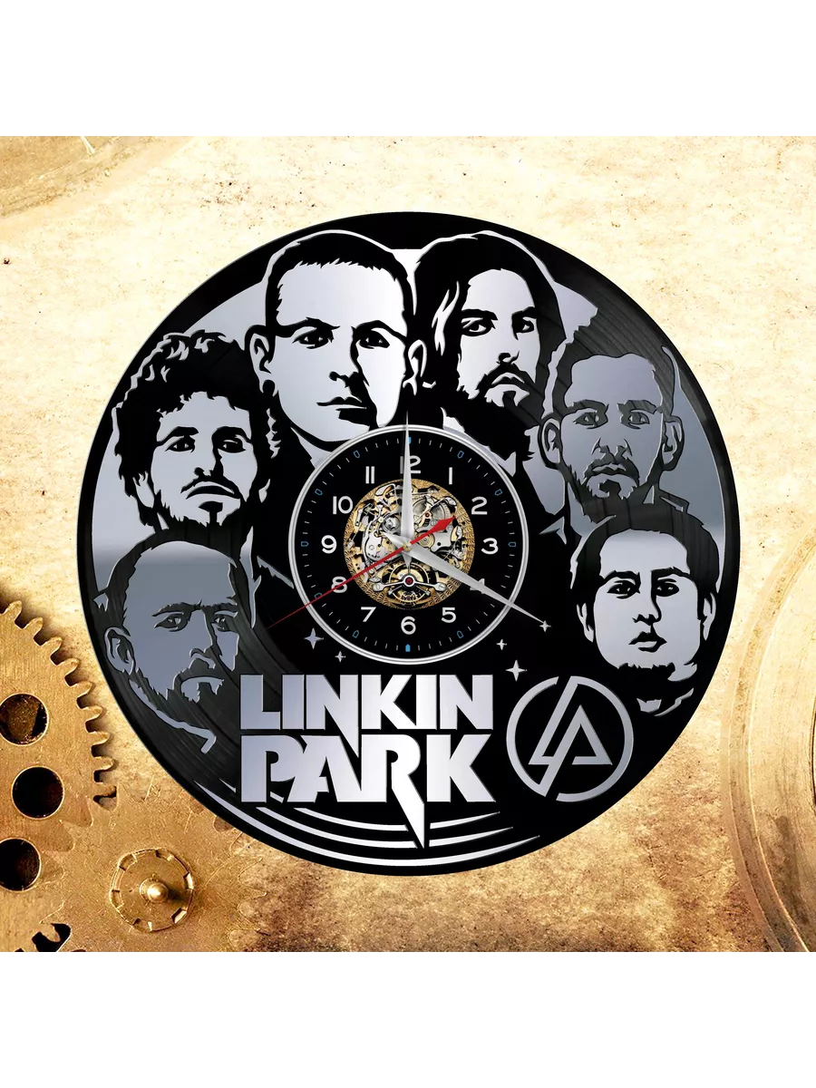 Настенные часы с группой Linkin Park, Линкин Парк