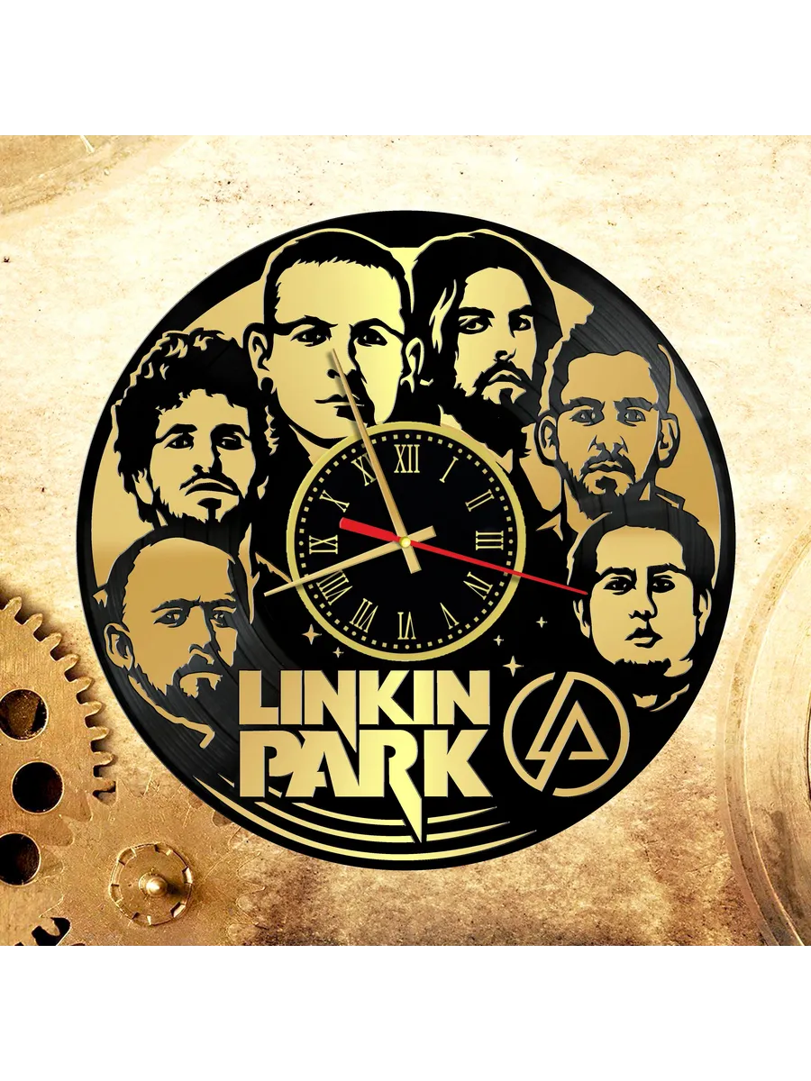 Настенные часы с группой Linkin Park, Линкин Парк