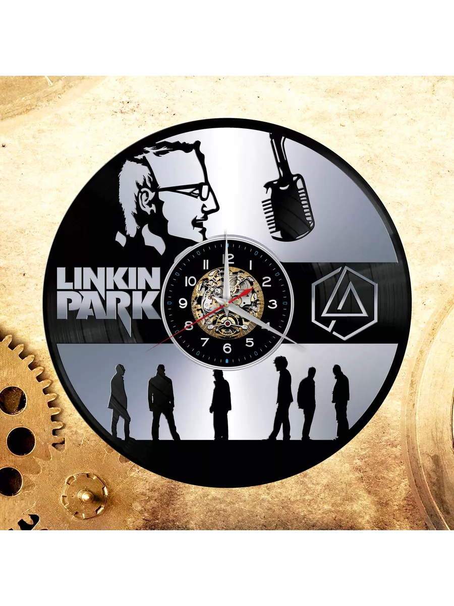 Настенные часы с группой Linkin Park, Линкин Парк