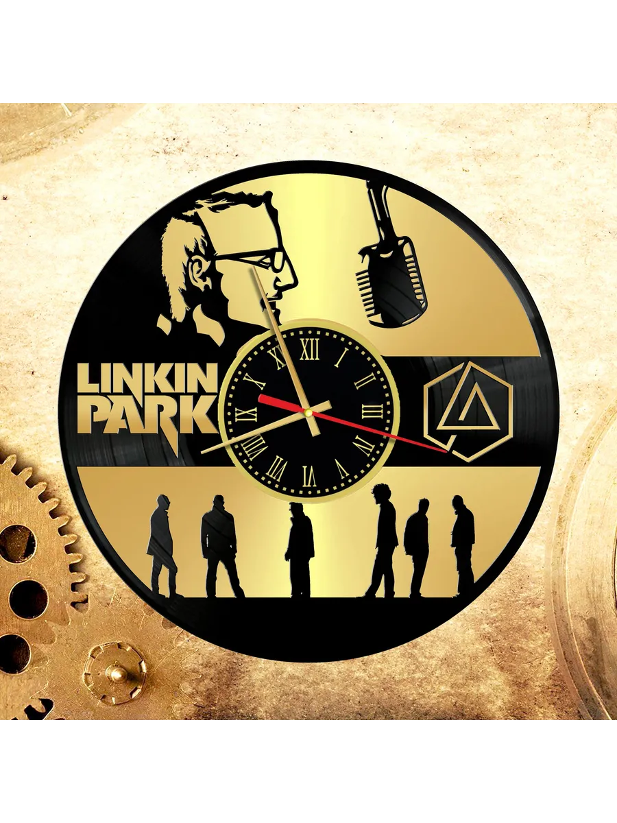 Настенные часы с группой Linkin Park, Линкин Парк