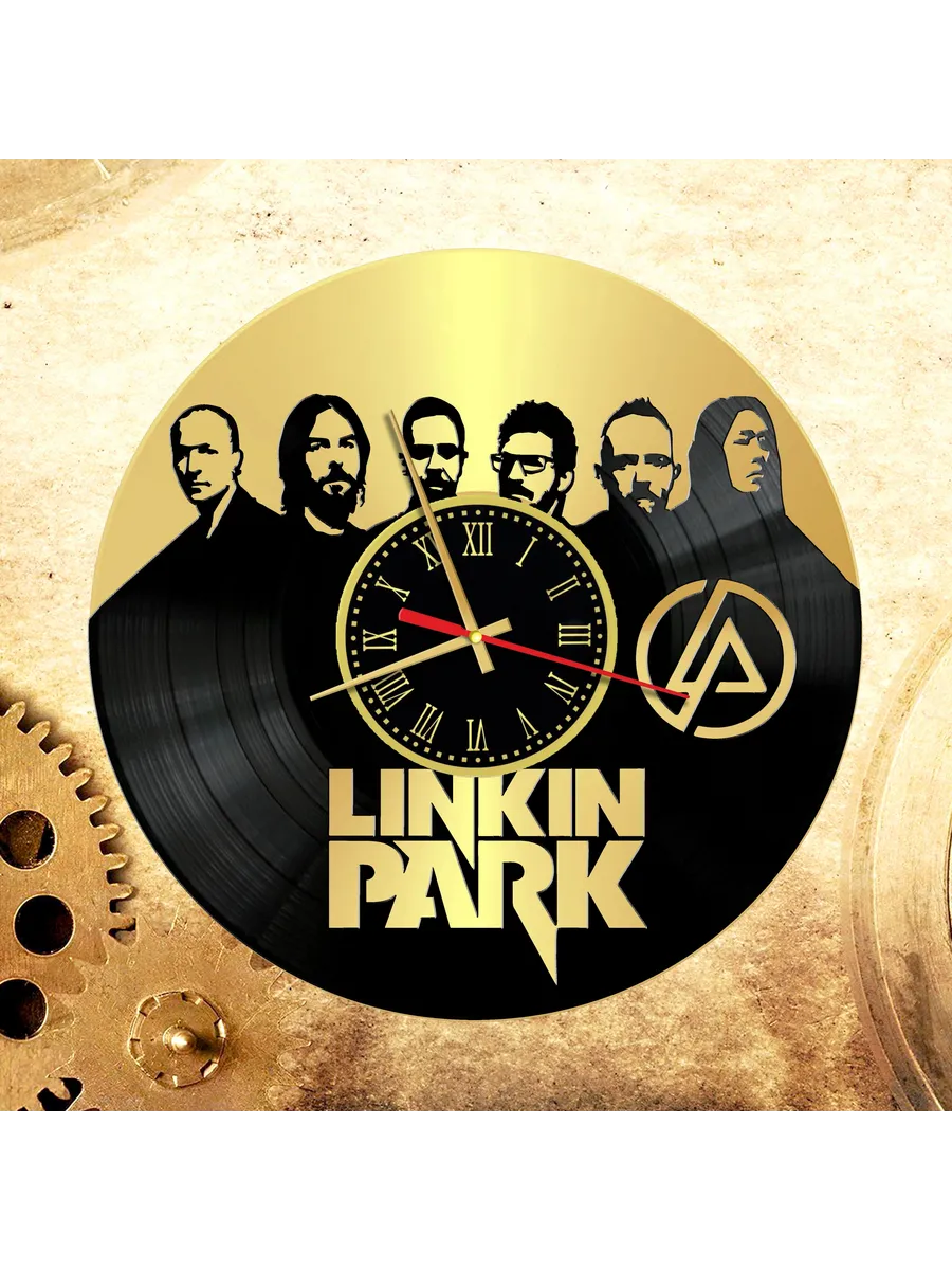 Настенные часы с группой Linkin Park, Линкин Парк