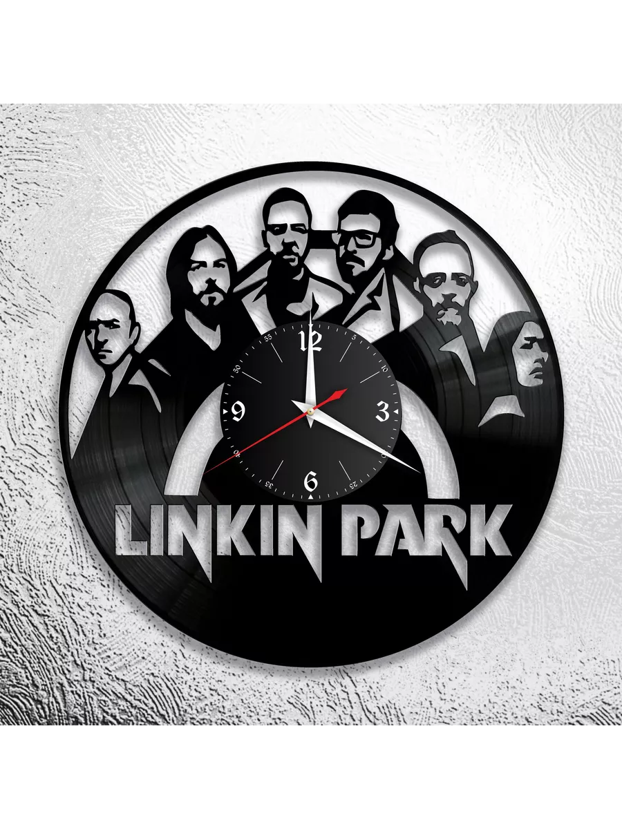 Настенные часы с группой Linkin Park, Линкин Парк