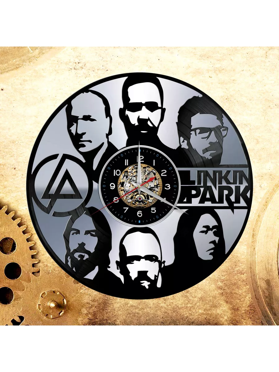 Настенные часы с группой Linkin Park, Линкин Парк