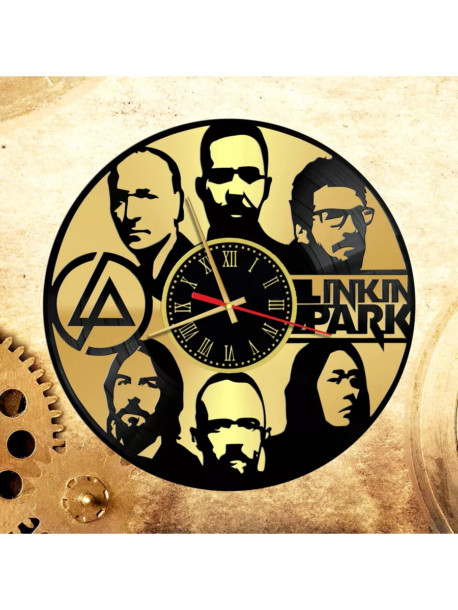 Настенные часы с группой Linkin Park, Линкин Парк