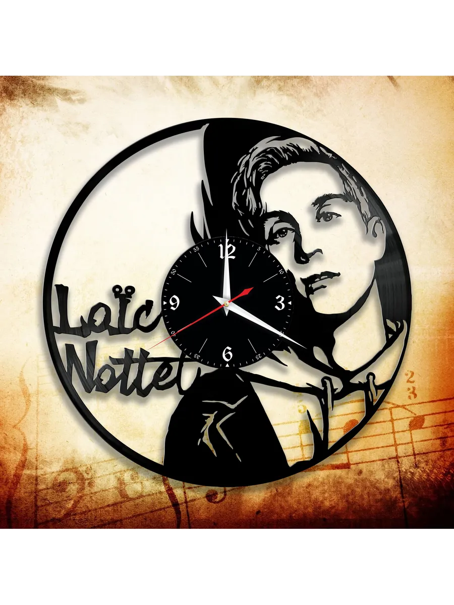 Настенные часы с Loic Nottet, Лоик Нотте