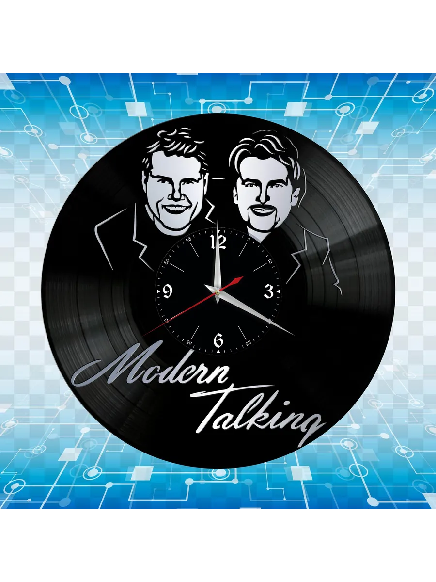 Настенные часы с группой Modern Talking, Модерн Токинг