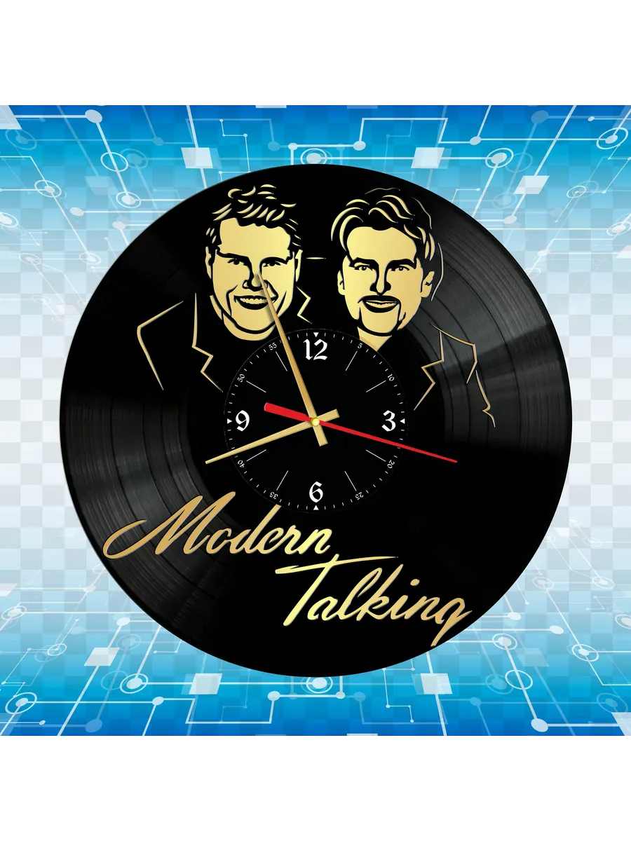 Настенные часы с группой Modern Talking, Модерн Токинг