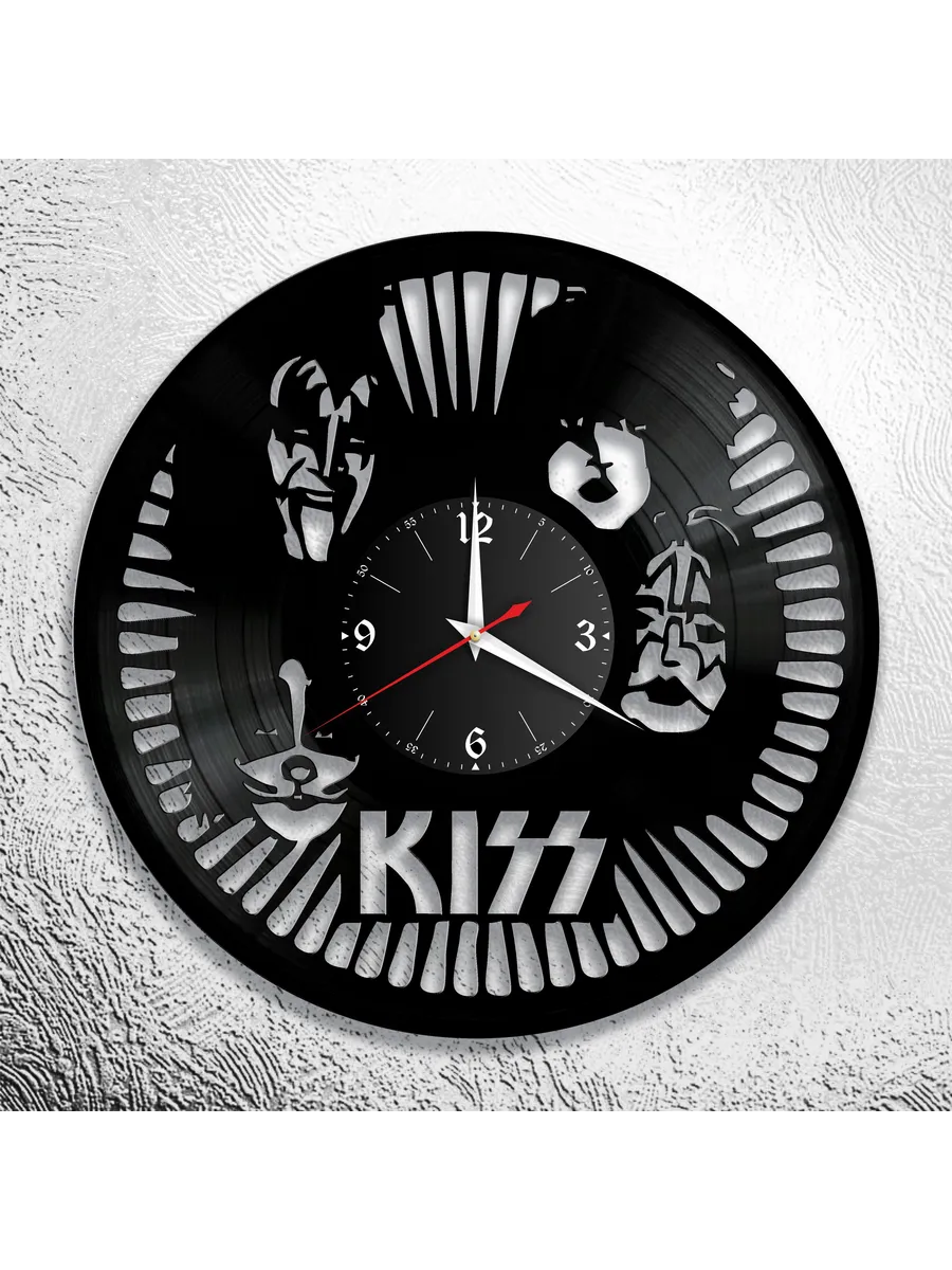 Настенные часы с группой KISS, Кисс