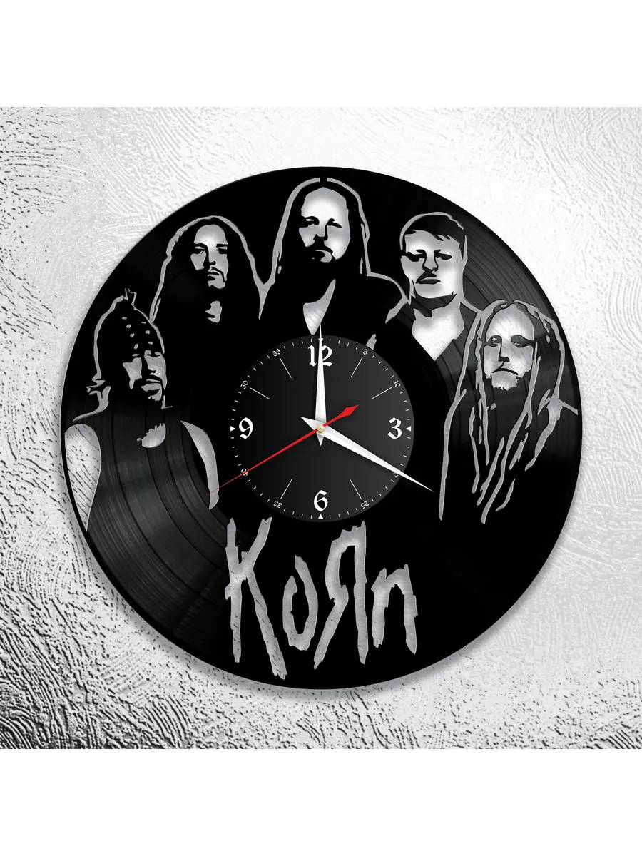 Настенные часы с группой Korn, KoЯn