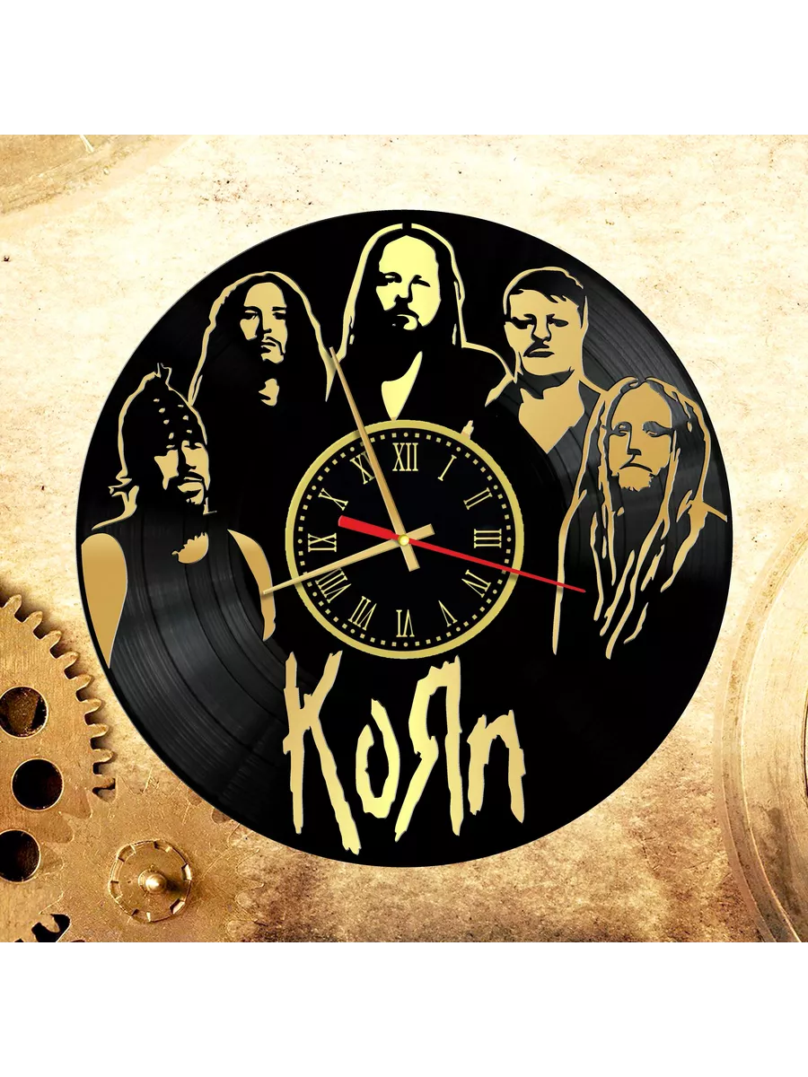 Настенные часы с группой Korn, KoЯn