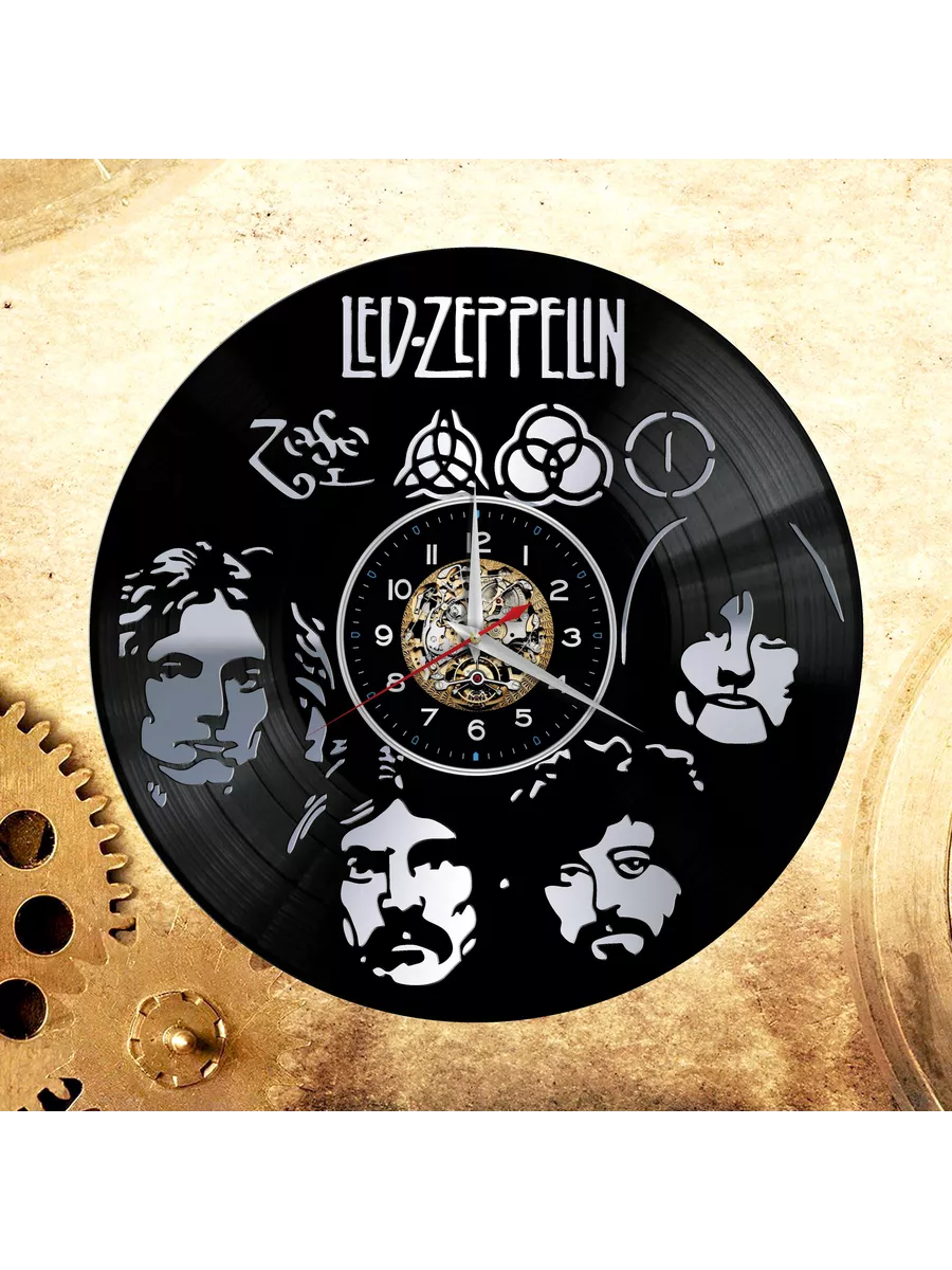 Настенные часы с группой Led Zeppelin, Лед Зеппелин