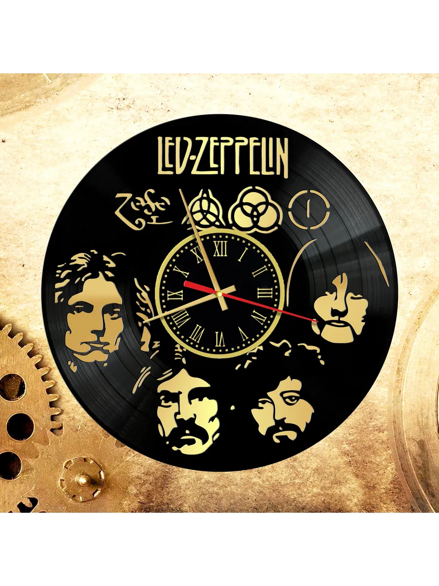 Настенные часы с группой Led Zeppelin, Лед Зеппелин