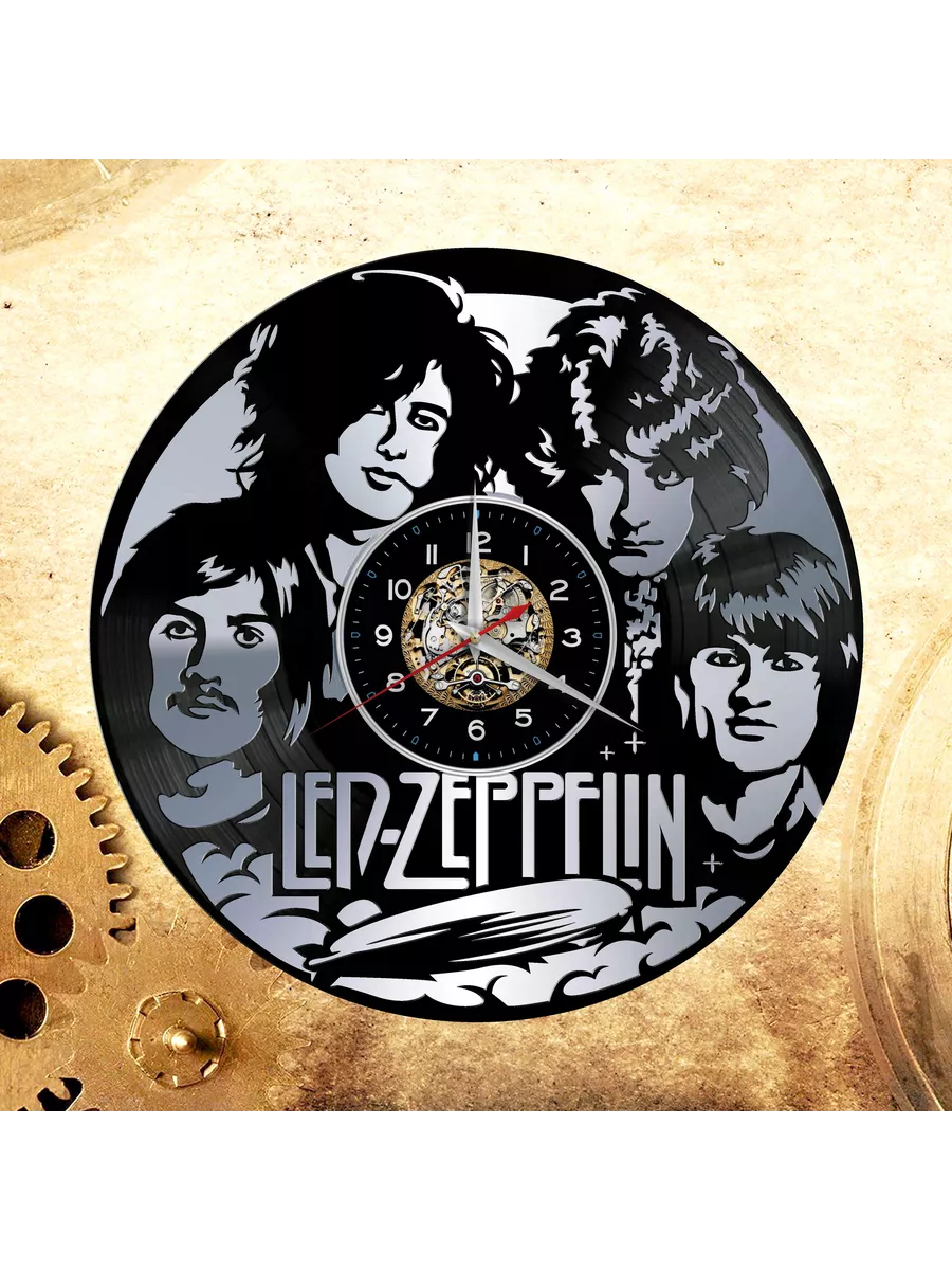 Настенные часы с группой Led Zeppelin, Лед Зеппелин