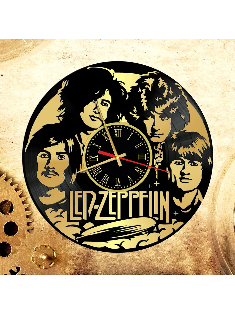Настенные часы с группой Led Zeppelin, Лед Зеппелин