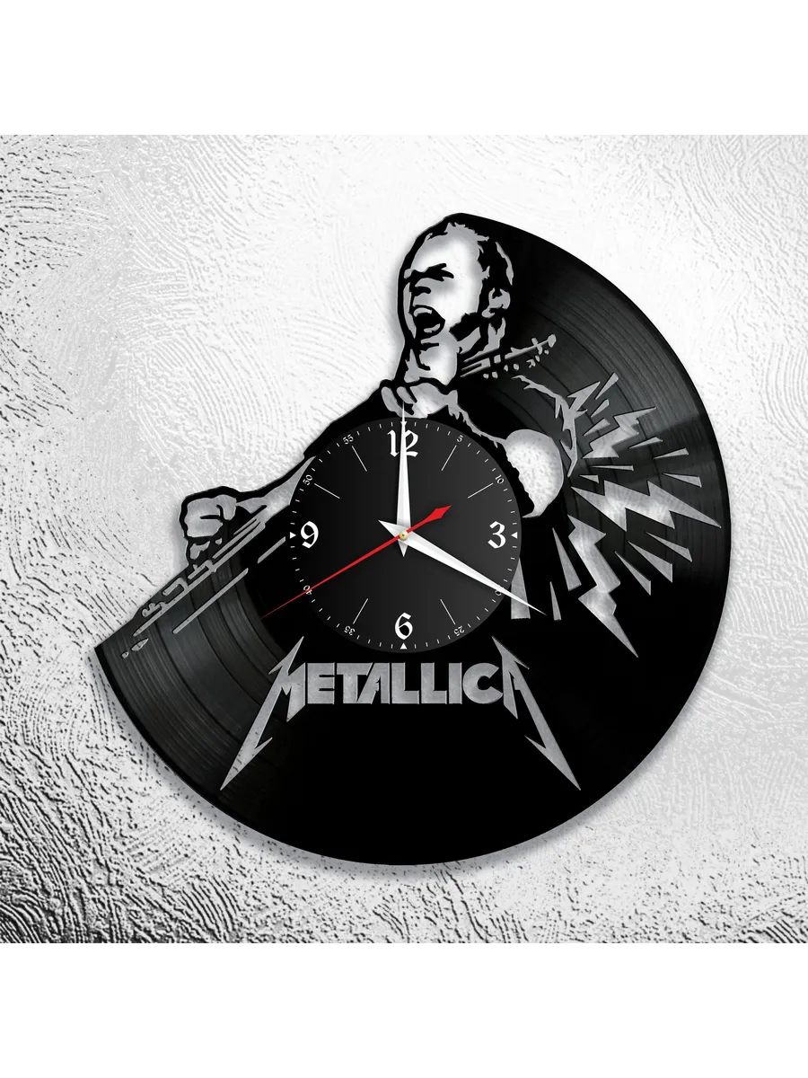 Настенные часы с группой Metallica, Металлика