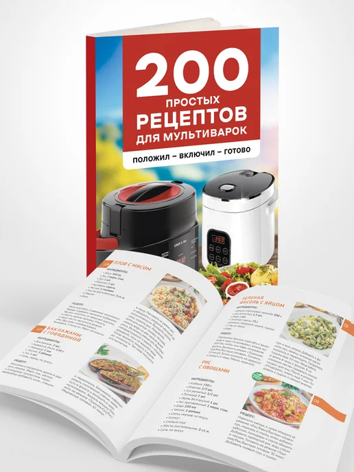 Фабрика Натуральных Продуктов Мультиварка автомобильная 2 л 12 24 Вт с книгой, 2 л, 24 Вт, фото 2
