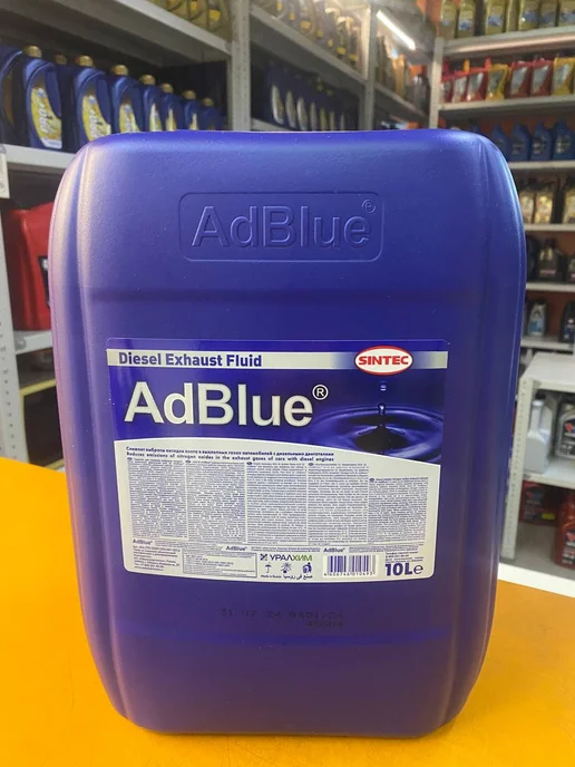SINTEC Раствор мочевины присадка в дизель Синтек AdBlue 10л 804, 10 л, фото 2