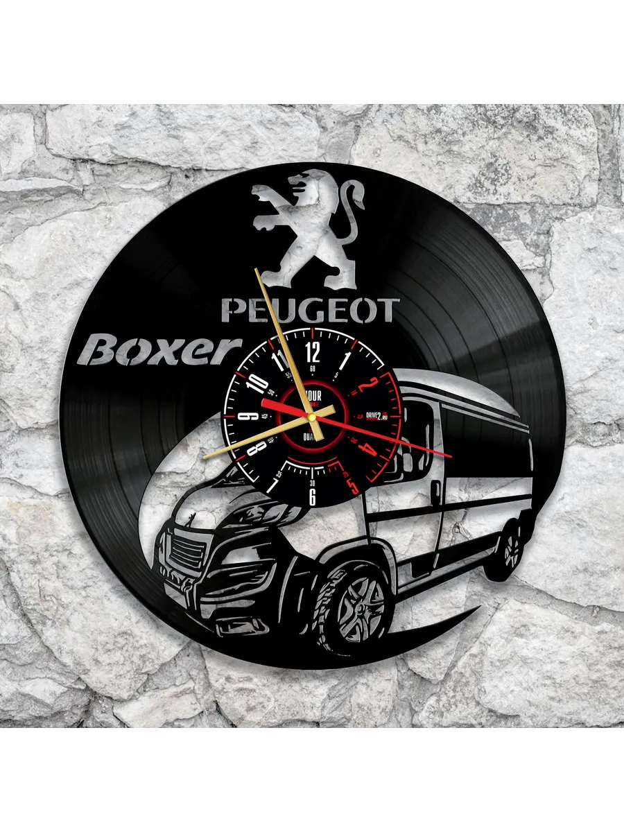 Настенные часы с изображением Peugeot Boxer, Пежо Боксер