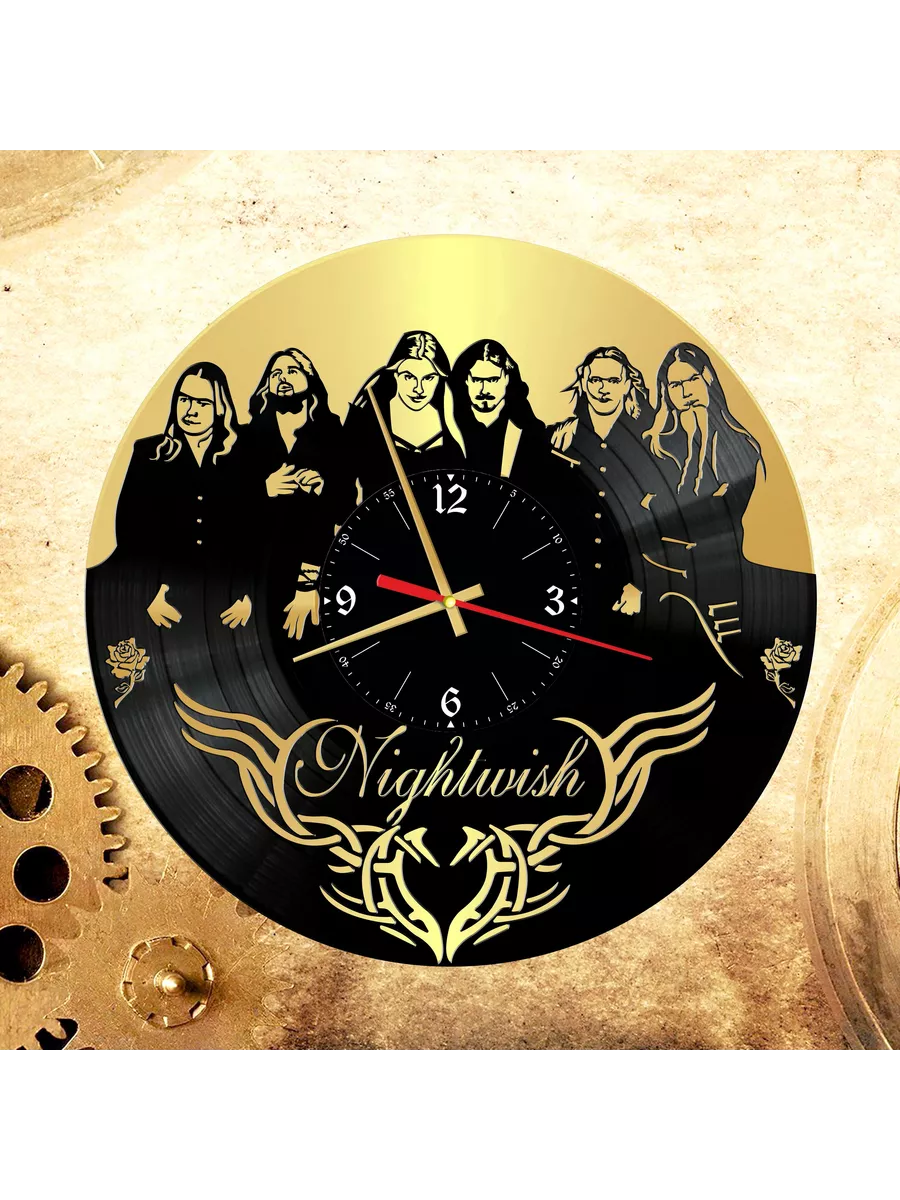 Настенные часы с группой Nightwish, Найтвиш
