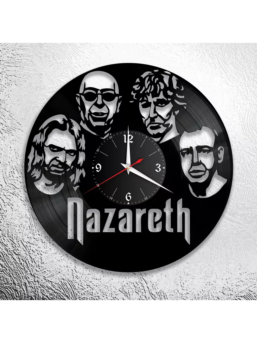 Настенные часы с группой Nazareth, Назарет